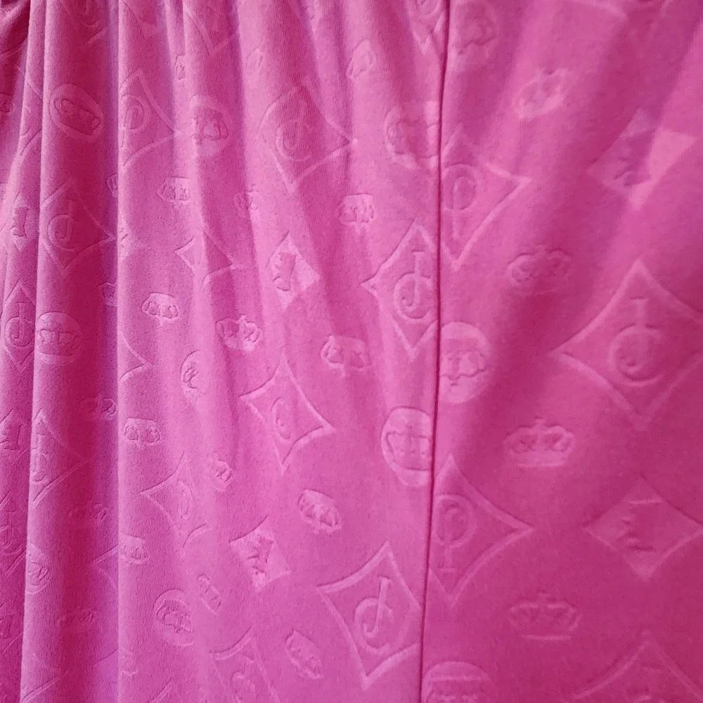 Juicy Couture Womens Pajama Pants‎ XL Pink Sleepwear Lounge Embossed
